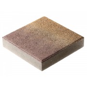Плитка бетон пресс П15-6 "Квадрат" Color mix Гранит (300*300) 60мм, Листопад (104)