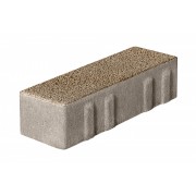 Плитка бетон пресс "Ригель" (240*80) 60мм, горчица (420)