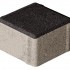 Плитка бетон пресс П20-6 "Квадрат" Гранит (100*100) 60мм, черный (792)