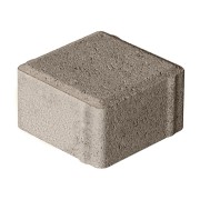 Плитка бетон пресс П20-6 "Квадрат" (100*100) 60мм, серый (792) - фото - 1