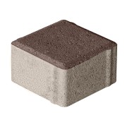 Плитка бетон пресс П20-6 "Квадрат" (100*100) 60мм, коричневый (792)
