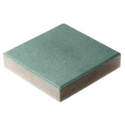 Плитка бетон пресс П15-6 "Квадрат" (300*300) 60мм, зеленый (104)