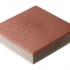 Плитка бетон пресс П15-6 "Квадрат" (300*300) 60мм, красный (104)