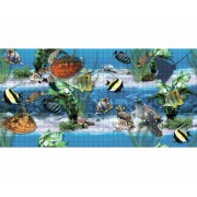 Панель ПВХ STELLA 0,3 мозаика «Подводный мир» 957*480 мм (10) - фото - 1
