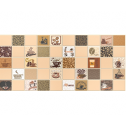 Панель ПВХ STELLA 0,4 мозаика Кофе с молоком бежевый 954*478 мм (10) - фото - 1