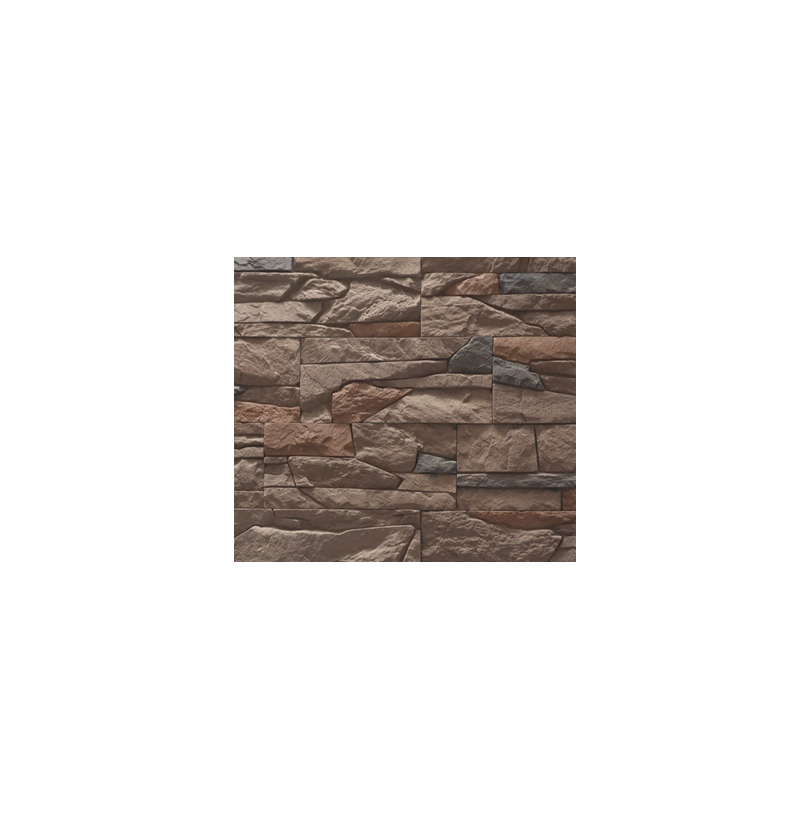 Декоративный облицовочный камень "Олимп 195" 33,5*12,5*2-3см (12шт/0,5м2) - фото - 1