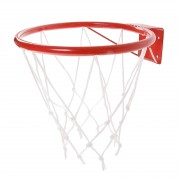 Корзина баскетбольная №1, d=250 мм, с упором и сеткой - фото - 1