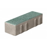 Плитка бетон пресс "Ригель" (240*80) 60мм, зеленый (420)