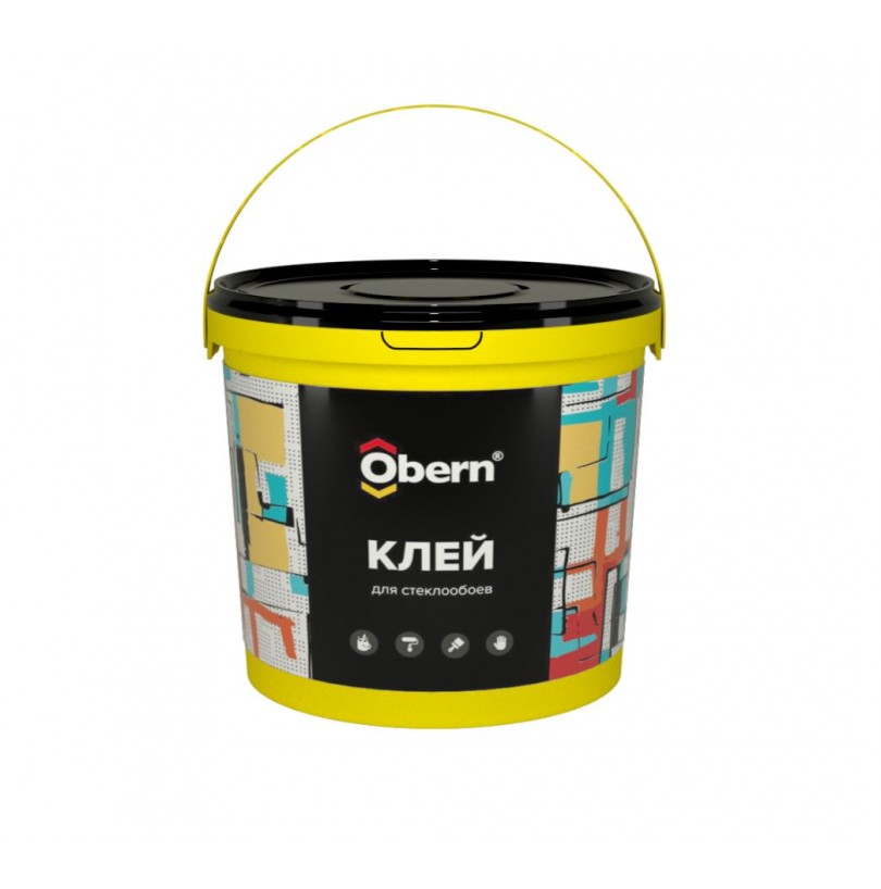 Клей для обоев и стеклохолстов ОБЕРН Premium 5кг (75) - фото - 1