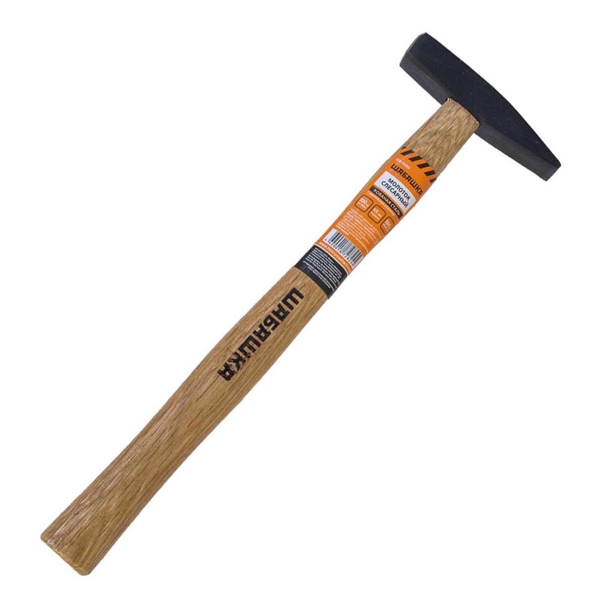 Молоток слесарный Шабашка, деревянная ручка, 500 г - фото - 1