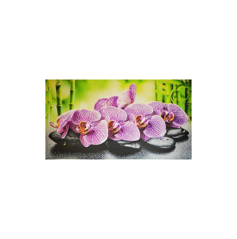 Фартук-панно ПВХ ГРЕЙС 602*1002 Орхидея Ванда - фото - 1