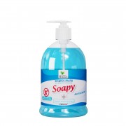 Жидкое мыло "Soapy" Clean&Green антибакт. 500мл - фото - 1