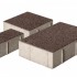 Плитка бетон пресс "Новый город" Гранит (260*160, 160*160, 80*160) 60мм, коричневый (0,520м2/ряд)
