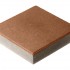 Плитка бетон пресс П15-6 "Квадрат" (300*300) 60мм, терракот (104)