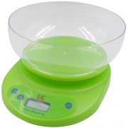 Весы кухонные электронные Irit IR-7119, чаша, до 5 кг, зеленые - фото - 1