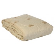 Одеяло 1.5-спальное, 140х205 см, Овечья шерсть, всесезонное - фото - 1