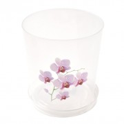 Горшок для цветов пластик для орхидей М1603 1,2л - фото - 1