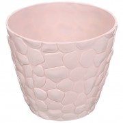 Горшок для цветов пластик Камни М3172, чайная роза 1,4л - фото - 1