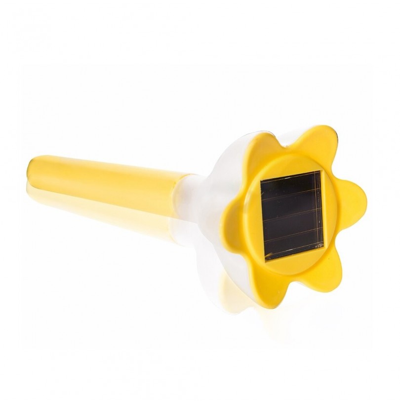 Фонарь садовый Uniel, USL-С-419/PT305 на солнечной батарее, желтый - фото - 1