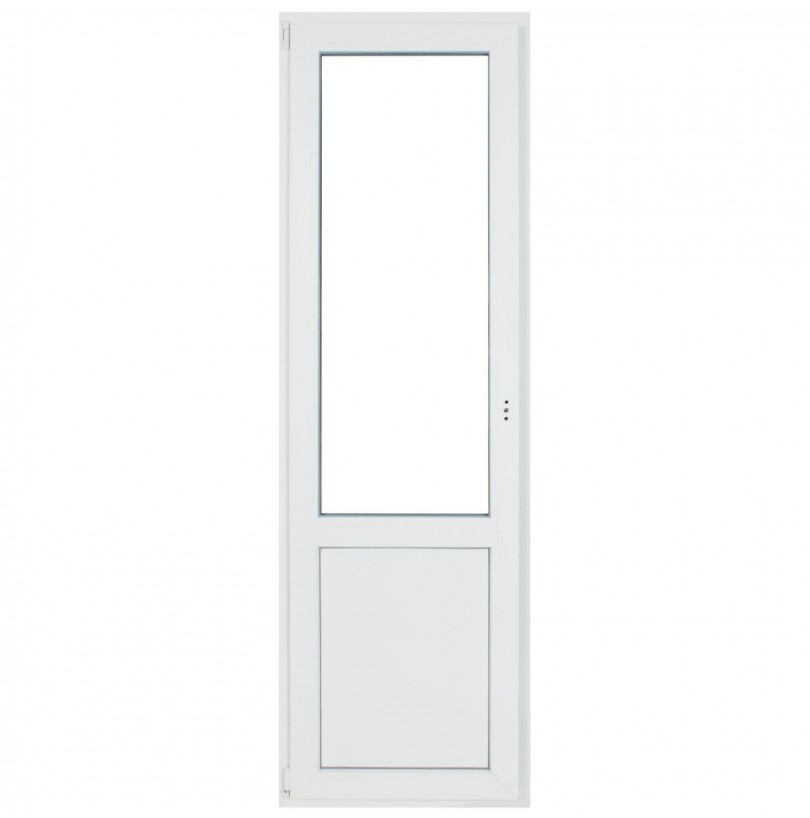 Дверь балконная ПВХ, 1-кам. правая 2100*750 мм - фото - 1
