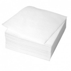 Салфетки бумажные Снежок, 1 слой, белые 100шт - фото - 1