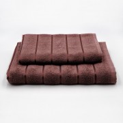Полотенце махровое 70*130см Перфект, шоколад 1шт - фото - 1