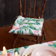 Сидушка на стул Доляна "Tropical kitchen" 42х42х7 см - фото - 1