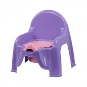 Горшок-стульчик детский 3.5 л, светло-фиолетовый, фиолетовый, Альтернатива, М1327 - фото - 1