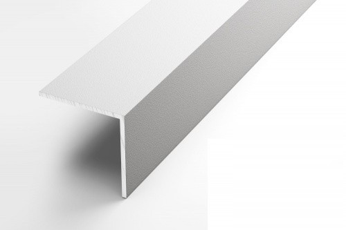 Уголок алюминиевый белый 40*40*2мм (Уп 15-27.2700.516) 2,7м - фото - 1