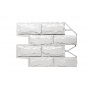 Фасадная панель FINEBER Блок 615*570мм, молочно-белый (10) - фото - 1
