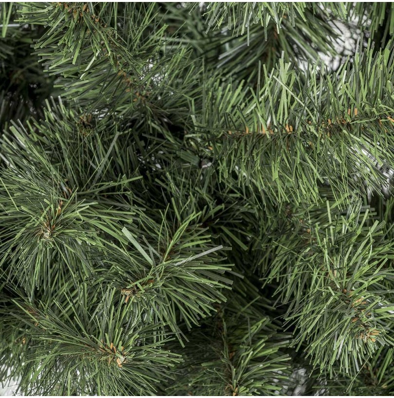 Елка новогодняя напольная Леа J01, ель зеленая, хвоя ПВХ пленка, 150см - фото - 2