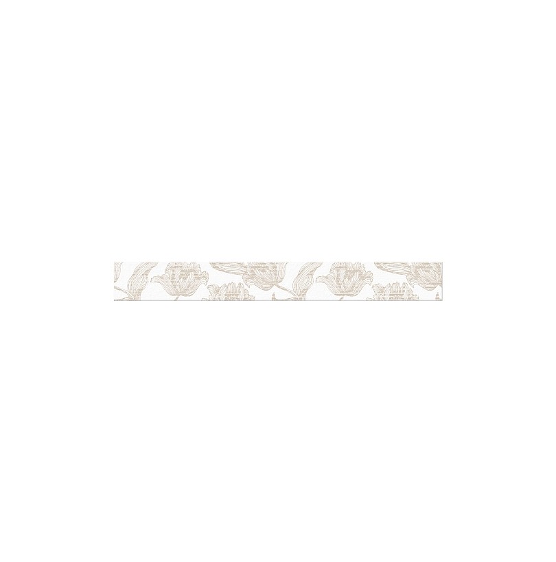 Бордюр 63*7,5 см MALLORCA BEIGE FLORIS (16) - фото - 1