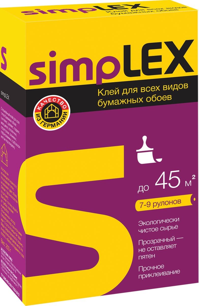 Клей для обоев бумажных Bostik Simplex 250г - фото - 1