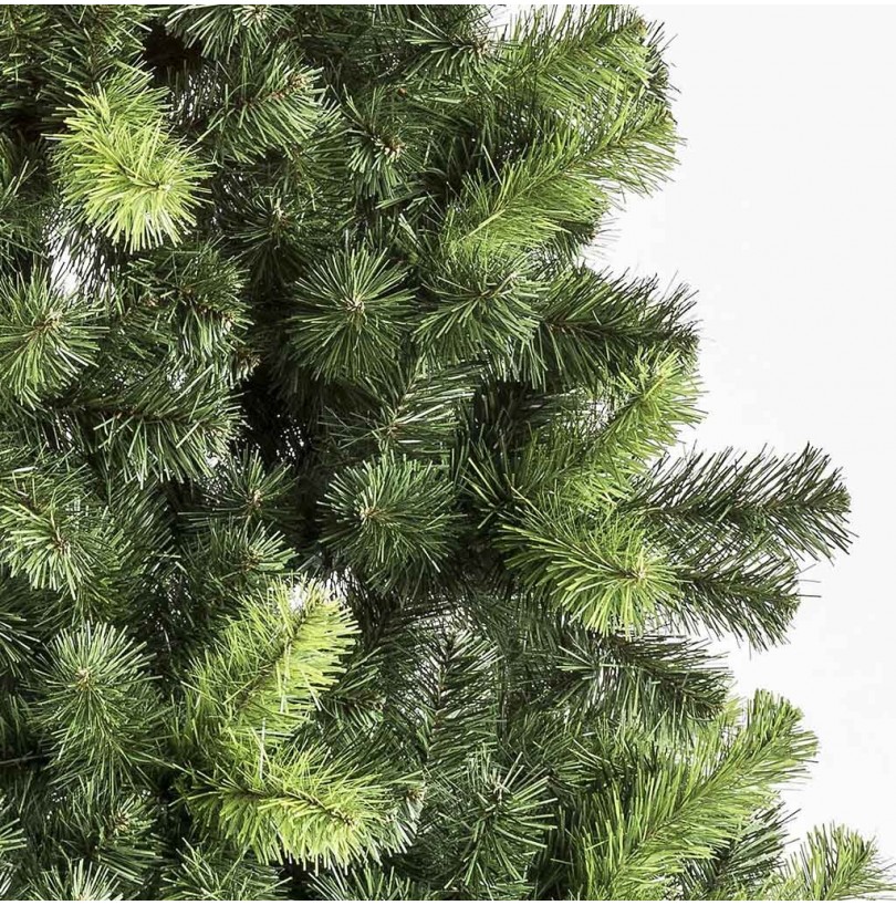 Елка новогодняя напольная Дарья J08-180, ель зеленая, хвоя ПВХ пленка, 150см - фото - 1