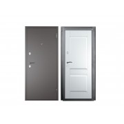 Дверь металл ТИТАН 2050/860/L 2Ф Артик графит, левая - фото - 1
