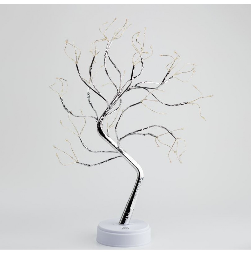 Светильник декоративный «Дерево с самоцветами» ЭРА, мульти LED h=45см 3хАА IP20 - фото - 4