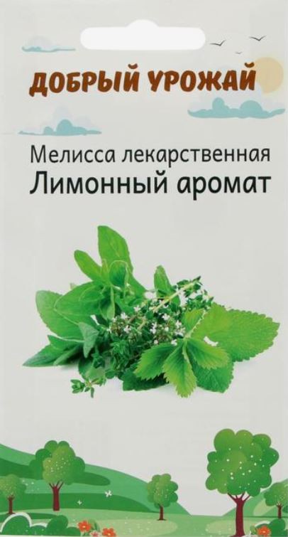 Семена Мелисса Лимонный аромат 0,1 г - фото - 1