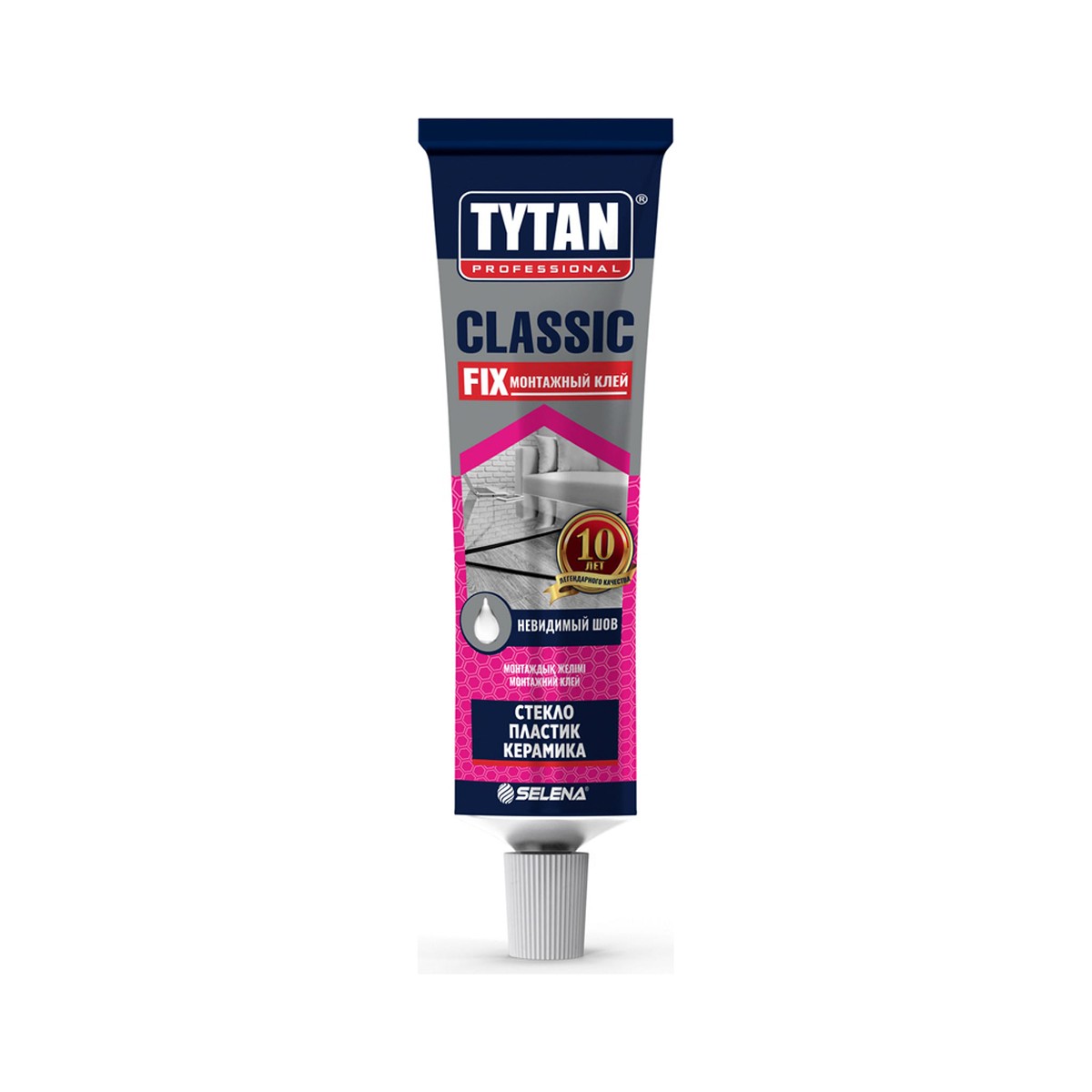 Клей монтажный прозрачный Tytan Professional Classic Fix 100мл - фото - 1