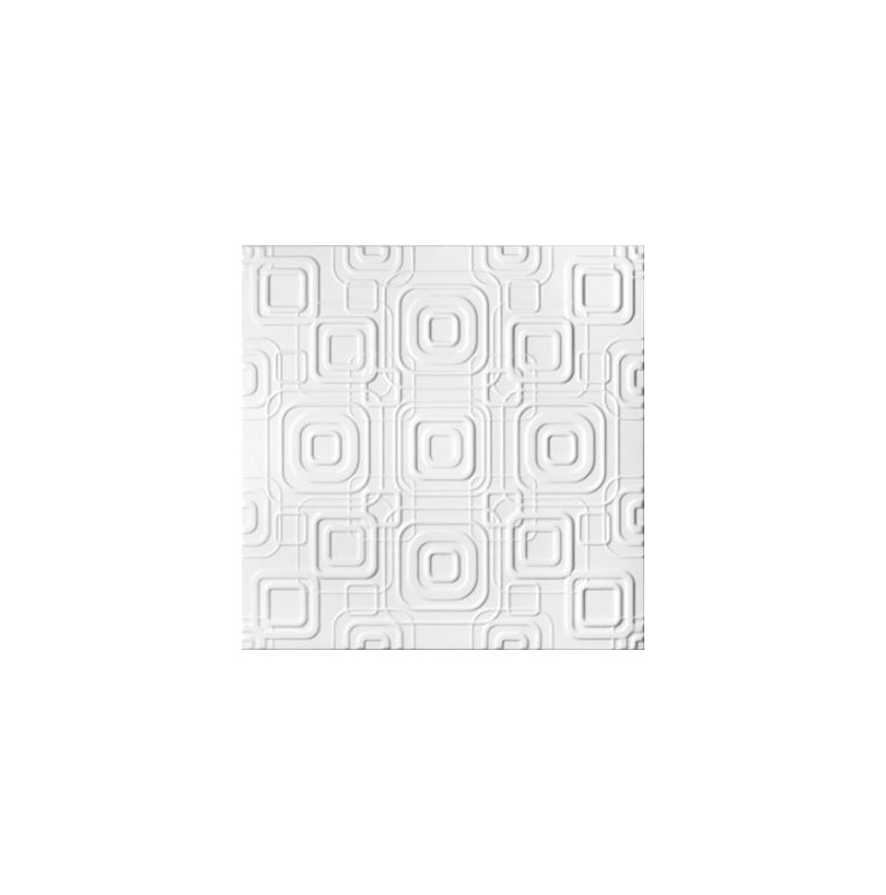 Плита потолочная С2070 50*50см/2м² белый (8шт) - фото - 1