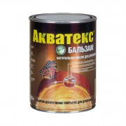 Масло для дерева Акватекс Бальзам, матовое Бесцветное 0,75 л - фото - 1