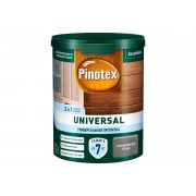 Пропитка защитная для дерева Pinotex Universal 2 в 1 скандинавский серый 0,9 л - фото - 1