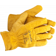 Перчатки спилковые с подкладкой Зубр Мастер XL - фото - 1