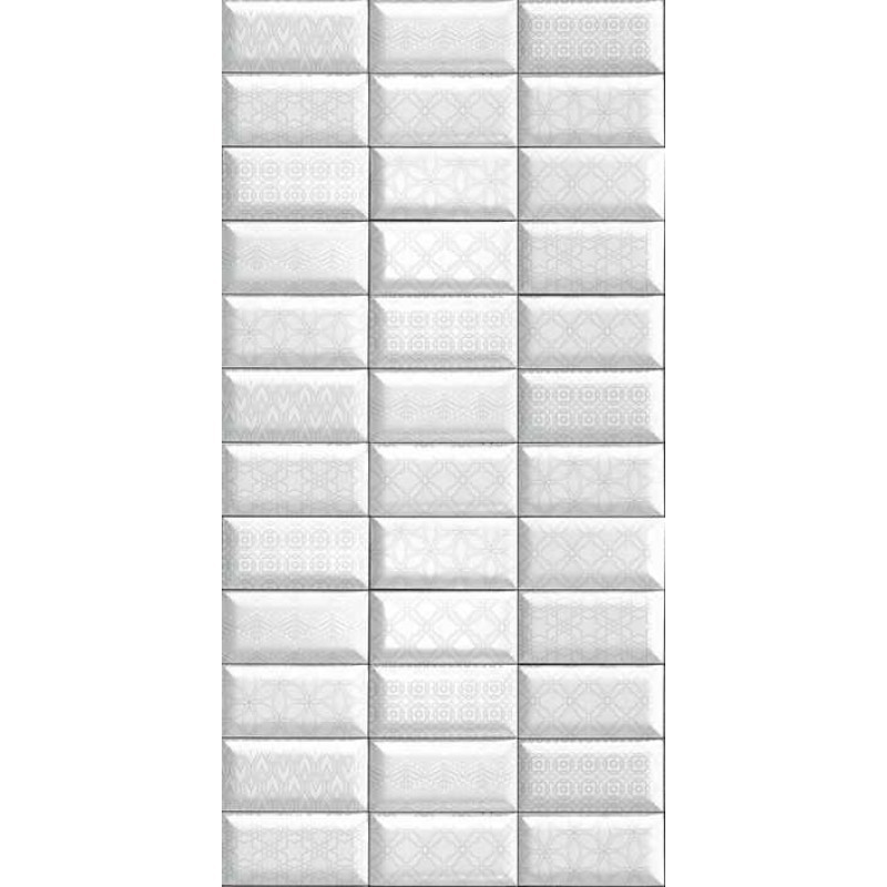 Панель ПВХ Patterned Tiles (0,675м²) 8мм 2,7*0,25 - фото - 1