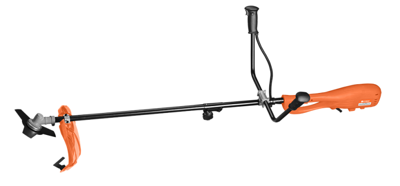 Триммер электрический СОЮЗ ГКС-3525, 2500Вт, разъемный вал, велосипедная ручка, нож/леска - фото - 1