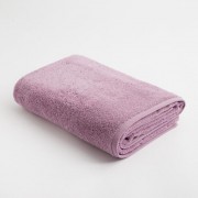 Полотенце махровое 100*150см Этель Organic Lavender, сиреневый - фото - 1
