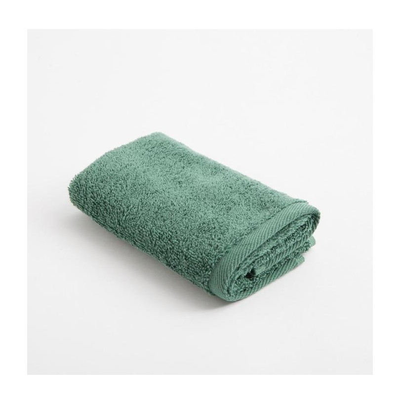 Полотенце махровое 30*50см Этель Organic Eucalyptus, зеленый - фото - 1