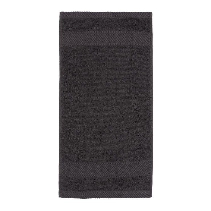 Полотенце махровое 50*90см LoveLife Twined, серый - фото - 1