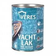 Лак яхтный Veres, алкидно-уретановый, глянцевый, 0,9 л - фото - 1