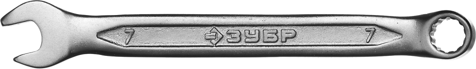 Ключ комбинированный, 7 мм, гаечный Профессионал ЗУБР - фото - 1