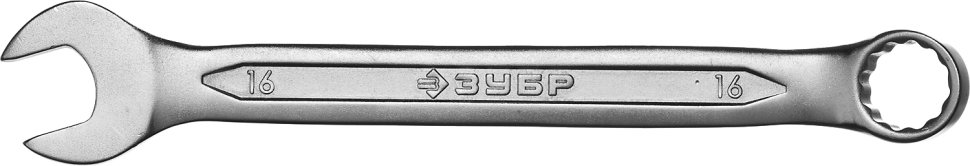 Ключ комбинированный, 16 мм, гаечный Профессионал ЗУБР - фото - 1